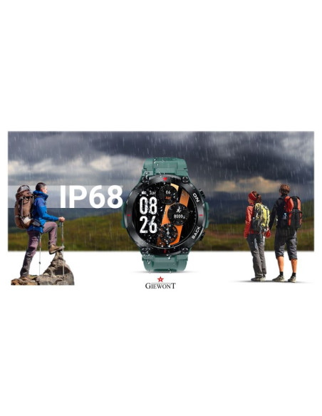 Smartwatch giewont pionier gps gw460-2 - sea green