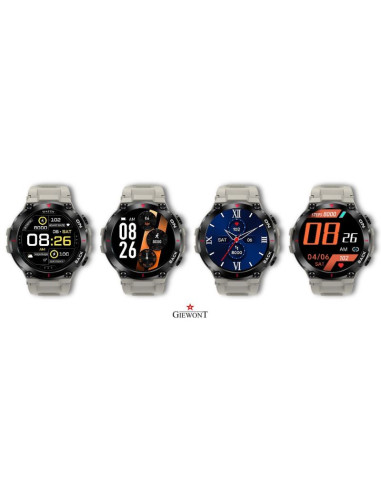 Smartwatch giewont pionier gps gw460-3 - light stone