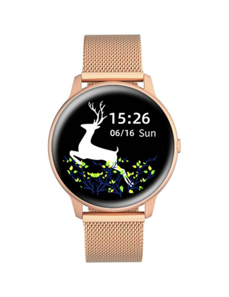 Damski smartwatch g.rossi sw015-4 różowe złoto