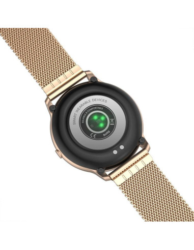 Damski smartwatch g.rossi sw015-4 różowe złoto