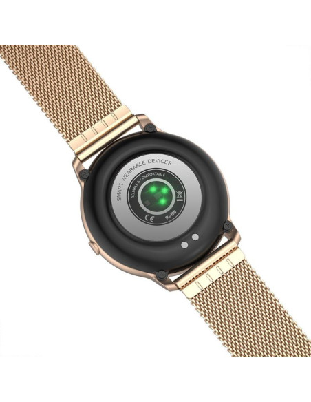 Damski smartwatch g.rossi sw015-4 różowe złoto