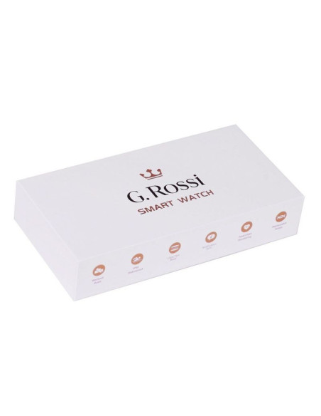Damski smartwatch g. rossi sw015-3 srebrny