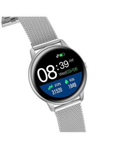 Damski smartwatch g. rossi sw015-3 srebrny