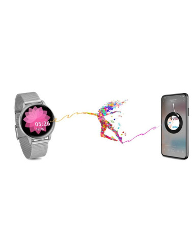 Damski smartwatch g. rossi sw015-3 srebrny