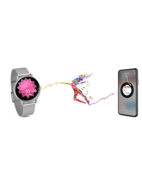 Damski smartwatch g. rossi sw015-3 srebrny