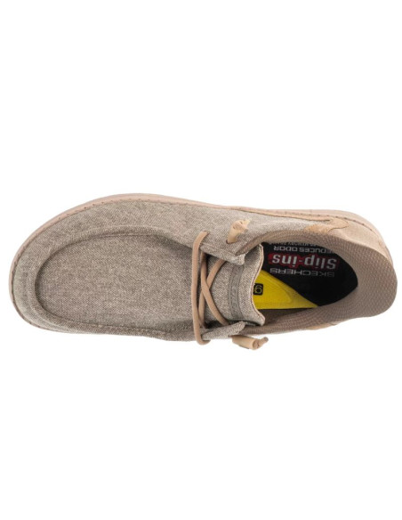 Skechers slip-ins: melson - coronado 210959-khk beżowe 40