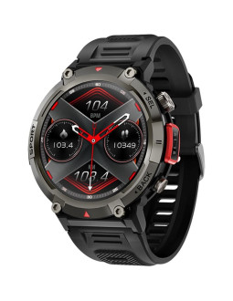 Smartwatch veltori vt140-1 czarny pasek silikonowy