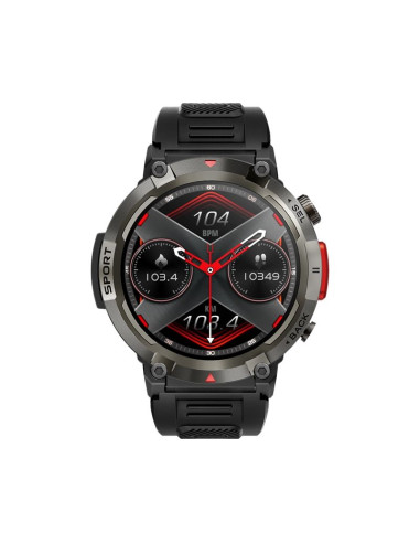 Smartwatch veltori vt140-1 czarny pasek silikonowy