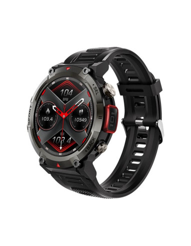 Smartwatch veltori vt140-1 czarny pasek silikonowy