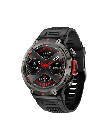 Smartwatch veltori vt140-1 czarny pasek silikonowy