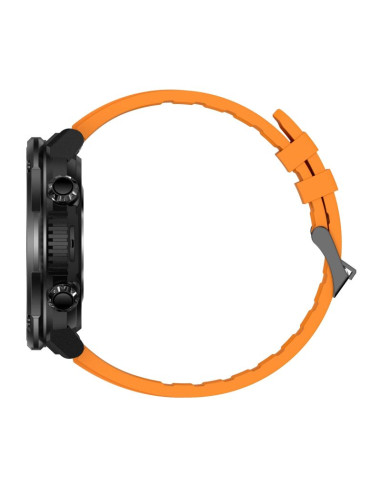 Smartwatch gravity gt21-2 + pomarańczowy pasek silikonowy