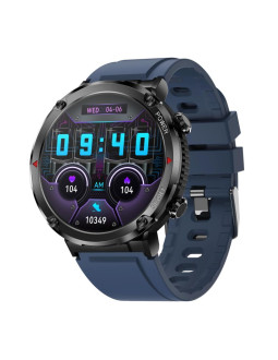 Smartwatch gravity gt21-5 + granatowy pasek silikonowy 2