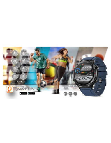 Smartwatch gravity gt21-5 + granatowy pasek silikonowy