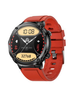 Smartwatch gravity gt21-6 + czerwony pasek silikonowy 2