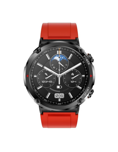 Smartwatch gravity gt21-6 + czerwony pasek silikonowy