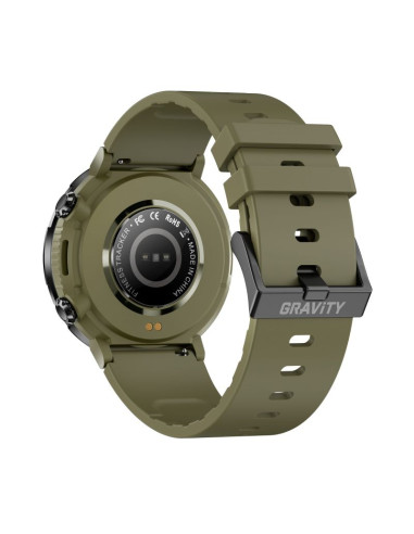 Smartwatch gravity gt21-7 + czarny pasek silikonowy