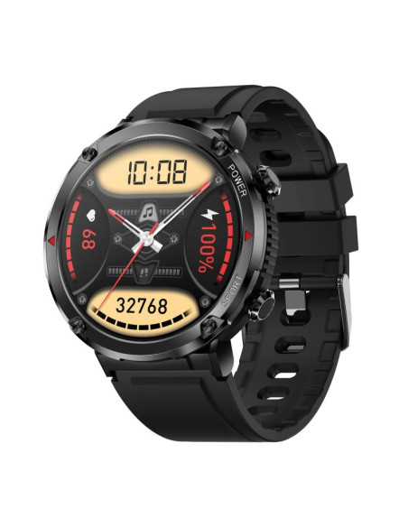 Smartwatch gravity gt21-3 + czarny pasek silikonowy