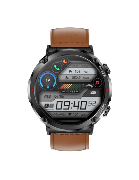 Smartwatch gravity gt21-4 + czarny pasek silikonowy