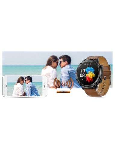 Smartwatch gravity gt21-4 + czarny pasek silikonowy
