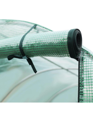 Szklarnia tunel ogrodowy 200x200x200cm pe konstrukcja stal zielona