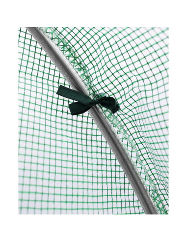 Szklarnia tunel ogrodowy 200x200x200cm pe konstrukcja stal zielona