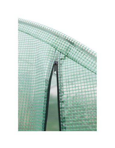 Szklarnia tunel ogrodowy 200x200x200cm pe konstrukcja stal zielona