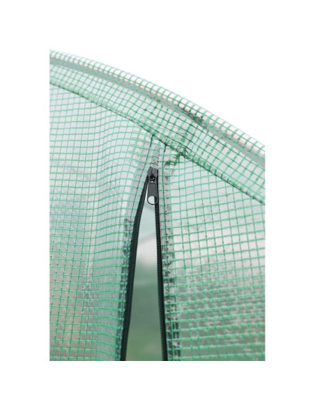 Szklarnia tunel ogrodowy 200x200x200cm pe konstrukcja stal zielona