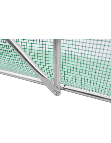 Szklarnia tunel ogrodowy 200x200x200cm pe konstrukcja stal zielona