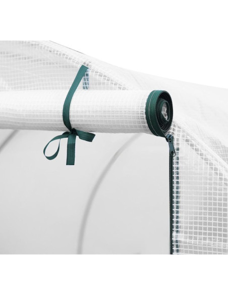 Szklarnia tunel ogrodowy 200x200x200cm pe konstrukcja stal biała