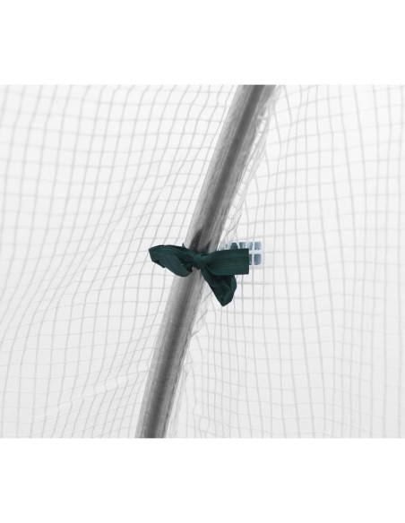 Szklarnia tunel ogrodowy 200x200x200cm pe konstrukcja stal biała