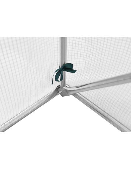 Szklarnia tunel ogrodowy 200x200x200cm pe konstrukcja stal biała