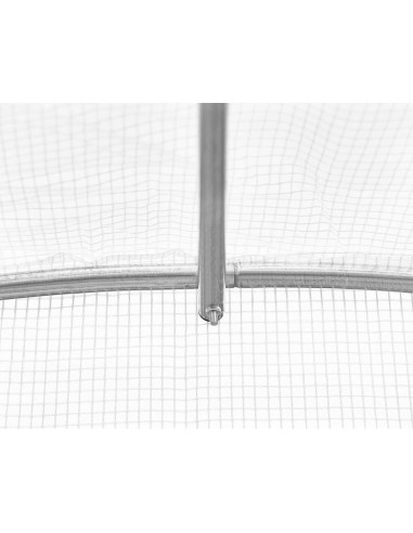 Szklarnia tunel ogrodowy 200x200x200cm pe konstrukcja stal biała