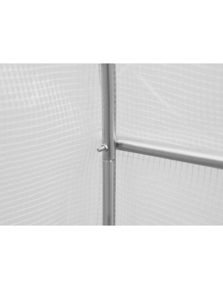 Szklarnia tunel ogrodowy 200x200x200cm pe konstrukcja stal biała