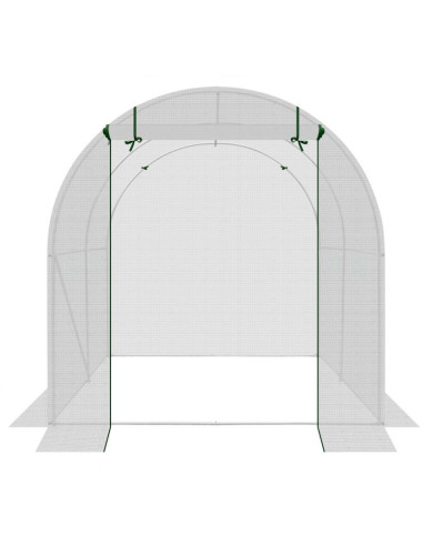 Szklarnia tunel ogrodowy 200x200x200cm pe konstrukcja stal biała