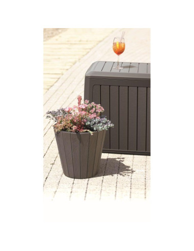 Skrzynia ogrodowa 290l boxe board umbra