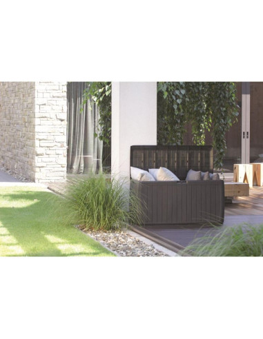 Skrzynia ogrodowa 290l boxe board umbra