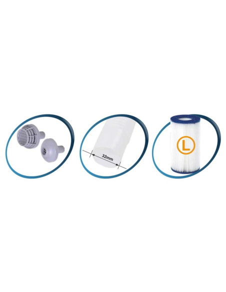 Pompa filtrująca do basenu 1000gal 29p417eu