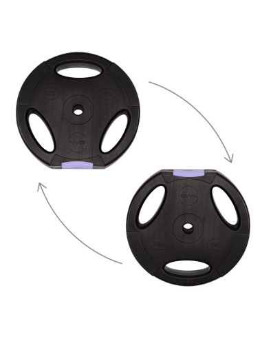 Sztanga / talerze kompozytowe 42kg hms gsp40