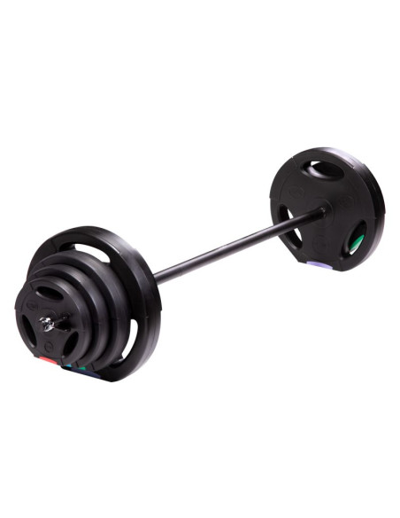 Sztanga / talerze kompozytowe 42kg hms gsp40