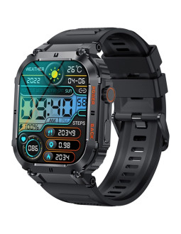 Smartwatch veltori vt200-1 czarny pasek silikonowy