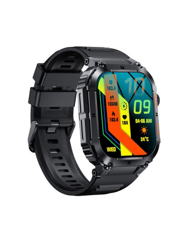 Smartwatch veltori vt200-1 czarny pasek silikonowy