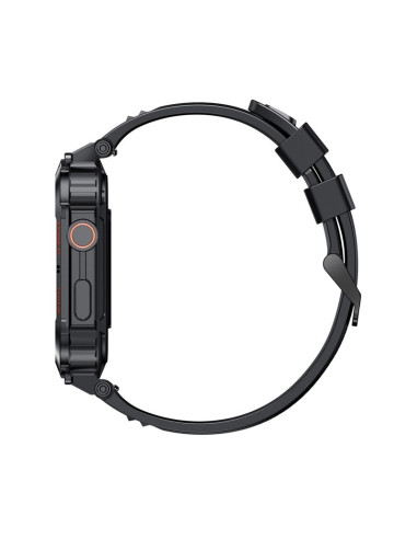 Smartwatch veltori vt200-1 czarny pasek silikonowy