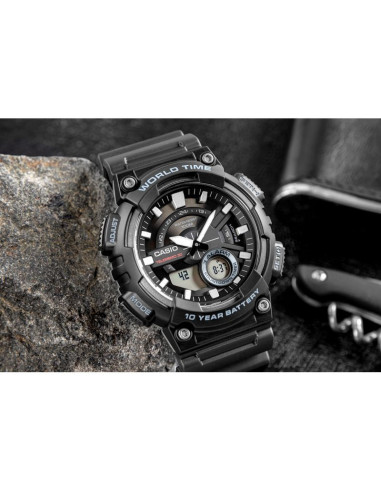 Zegarek męski casio gerton aeq-110w-1avdf + box