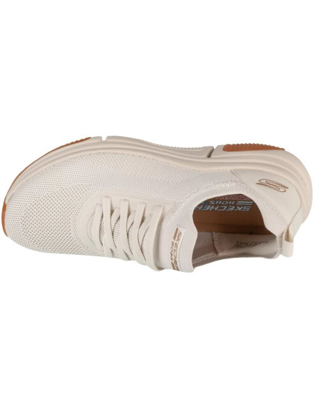 Skechers bobs sparrow flex- instant clout 117580-ofwt białe 40