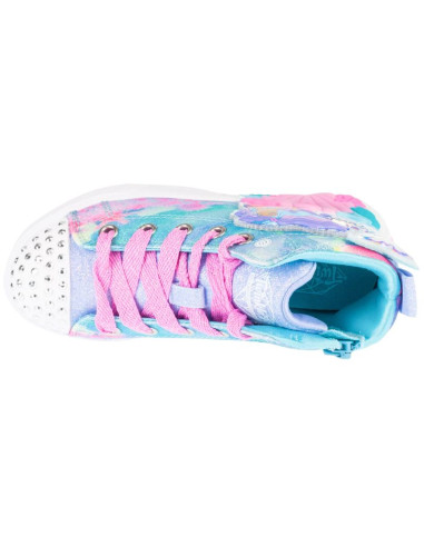 Skechers seashell magic - mermaid sea 314326l-blmt niebieskie 29