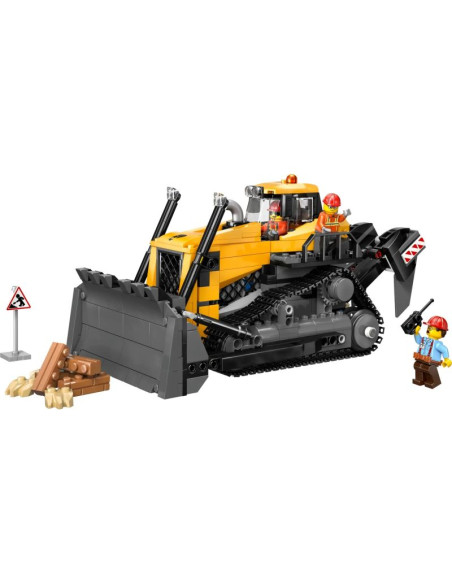 Lego city 60466 żółty buldożer