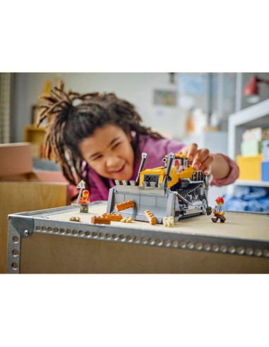 Lego city 60466 żółty buldożer