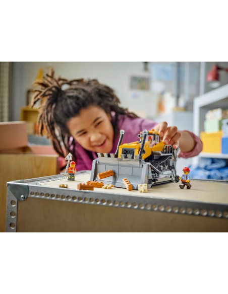 Lego city 60466 żółty buldożer