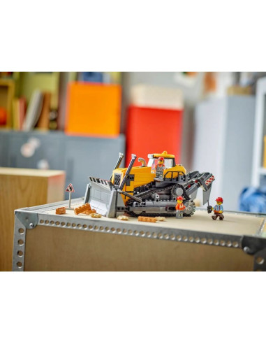 Lego city 60466 żółty buldożer