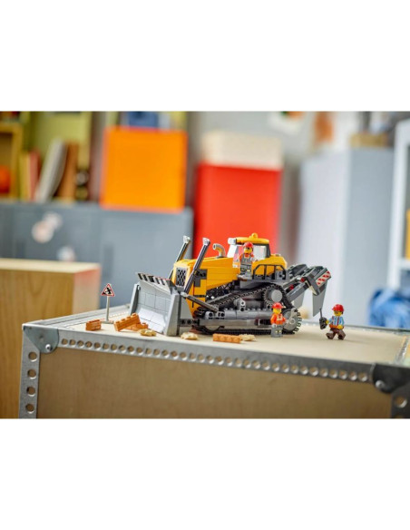 Lego city 60466 żółty buldożer
